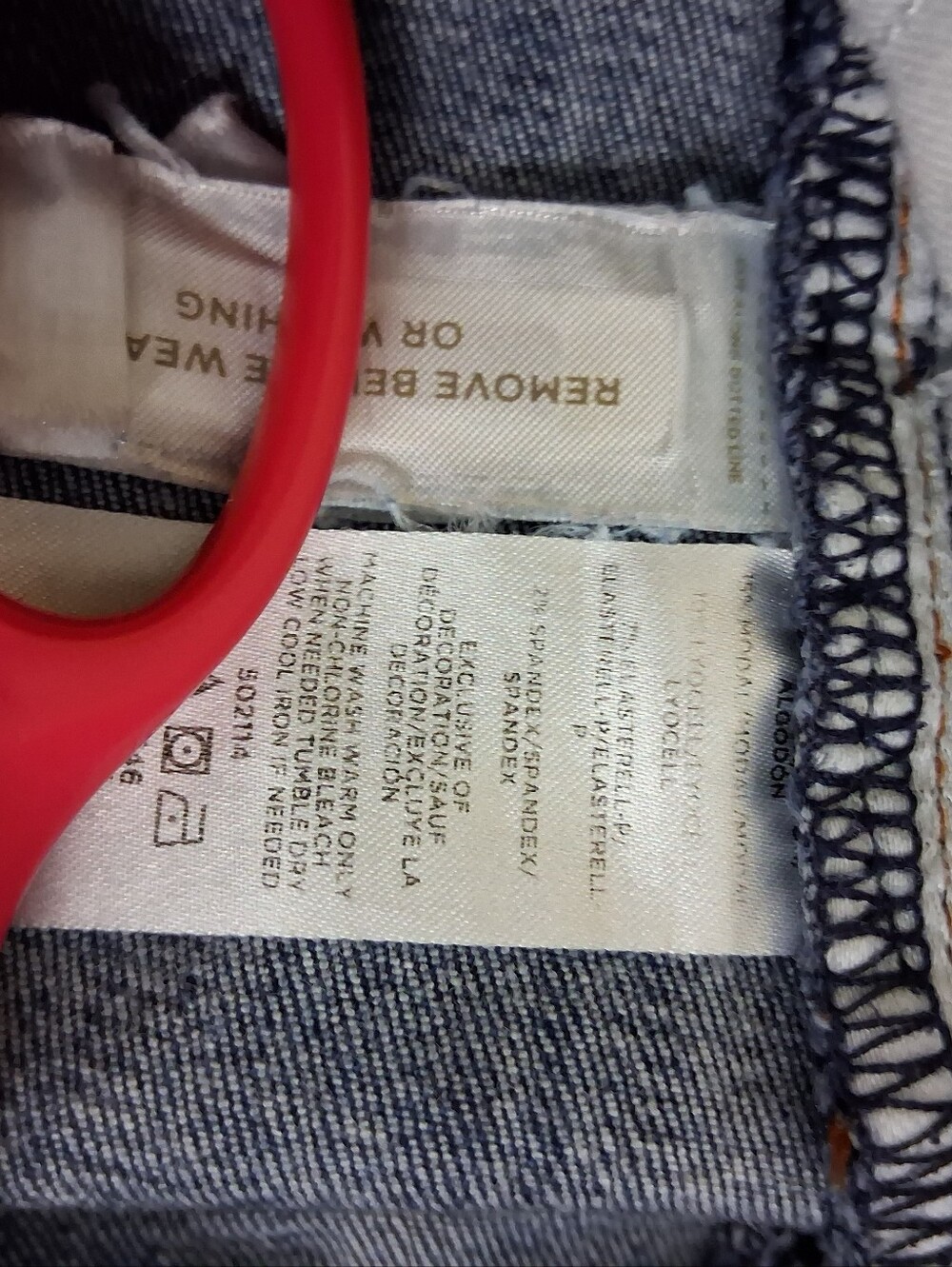 Loft Women Modern Skinny Cropped Denim De Jeams Size 2 - Picture 6 of 7